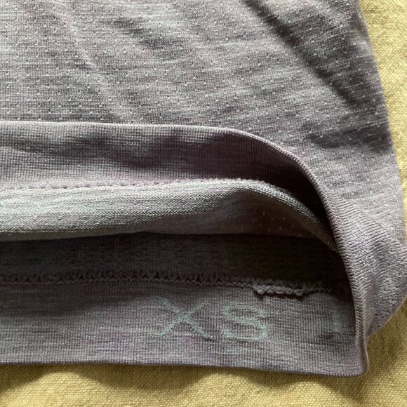 Lululemon Metal Vent Tech 2.0 Long Sleeve Mens XS Dusky Lavender/Rhino Grey - Picture 4 of 6